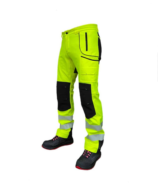 PANTALON DE TRAVAIL SOFTSHELL HAUTE VISIBILITE NEBRASKA