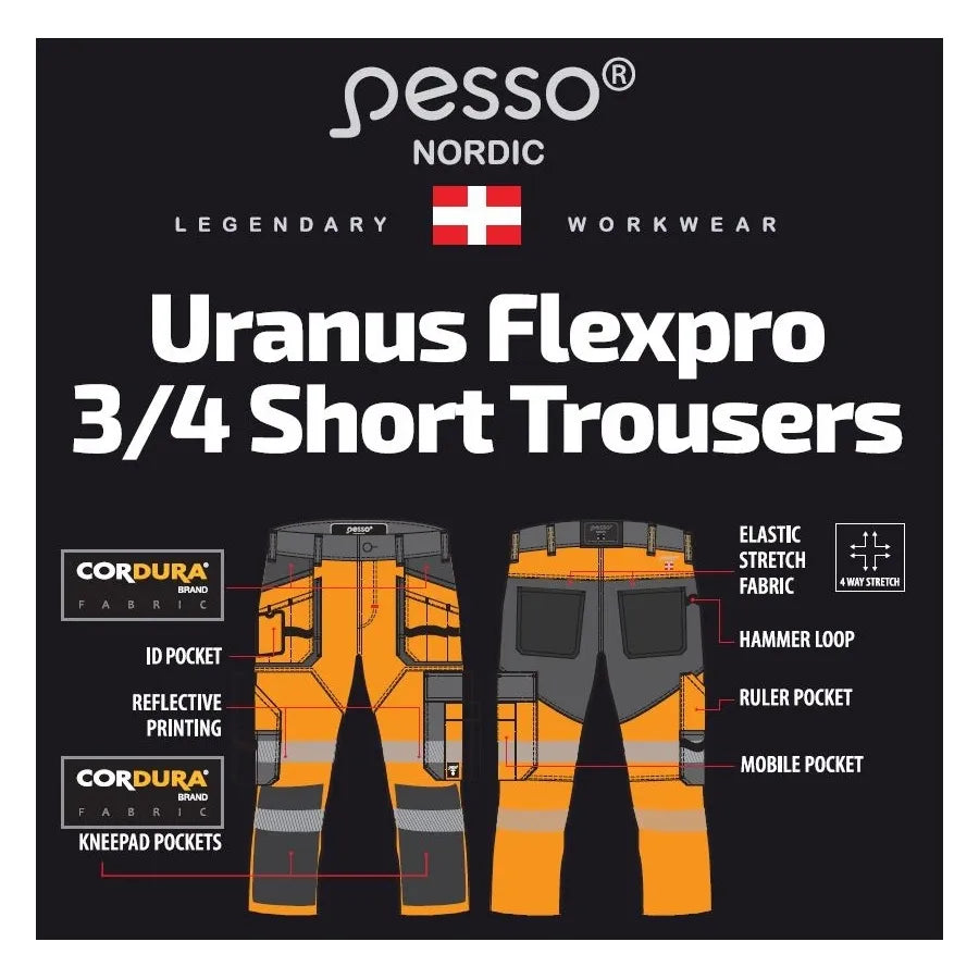    pantacourt-de-travail-pesso-nordic-cordura-uranus-haute-visibilité