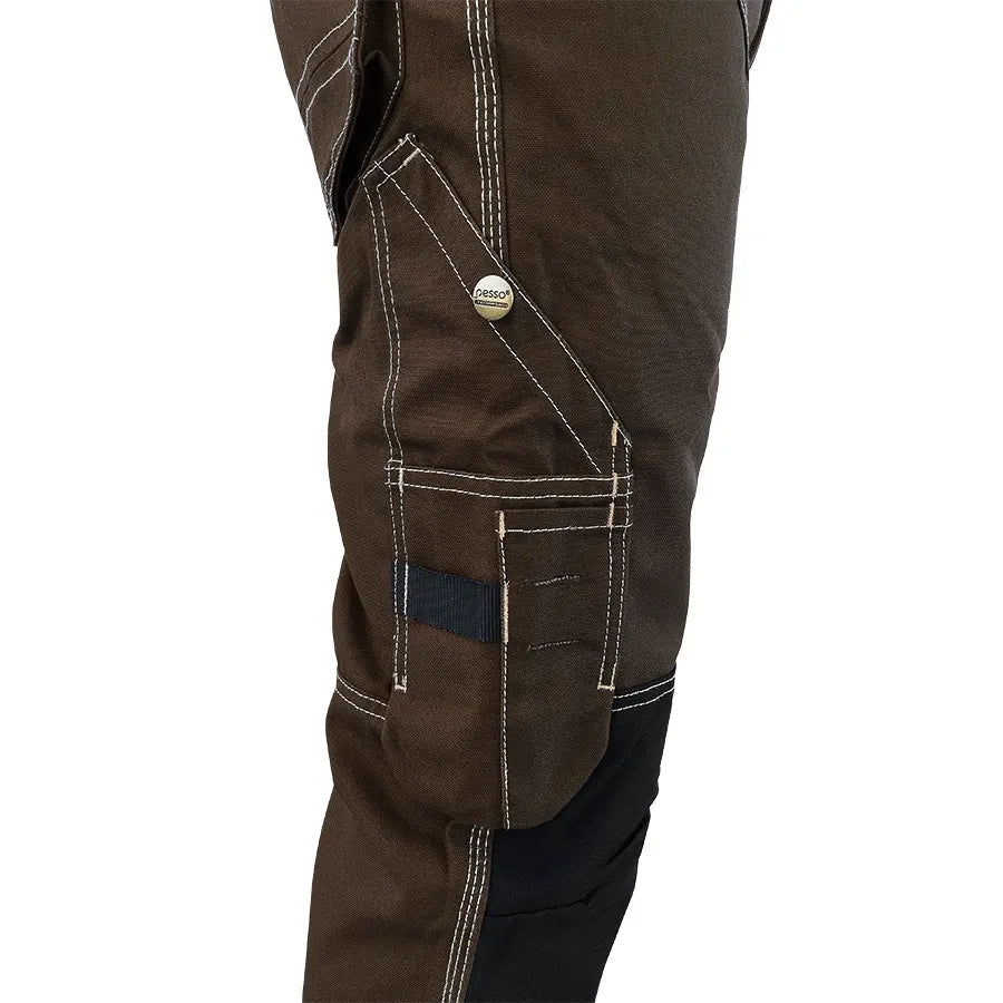 pantalon-de-travail-twill-CVC-marron-pesso-nordic-KDRD