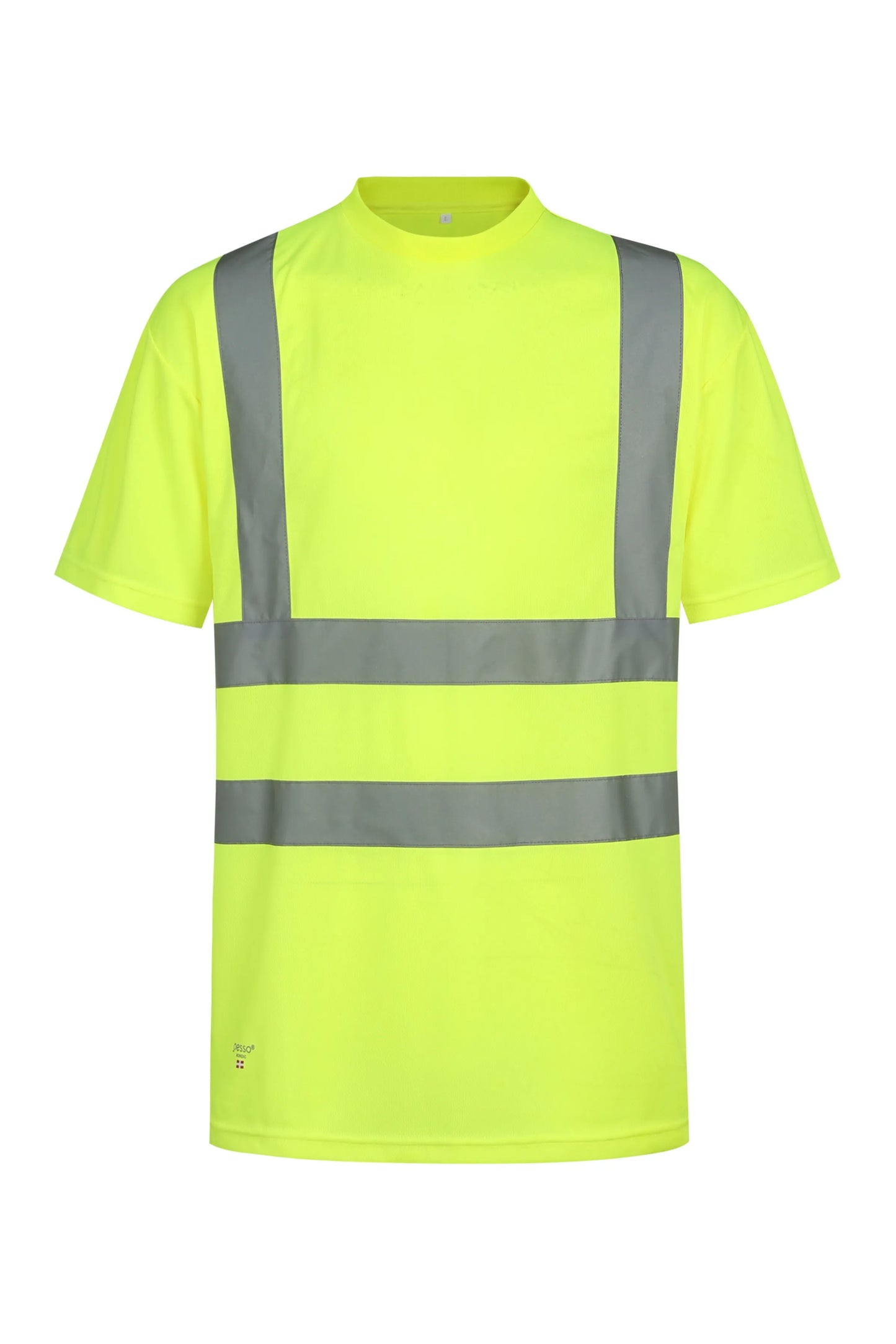 T-SHIRT HAUTE VISIBILITÉ PESSO, JAUNE HVM