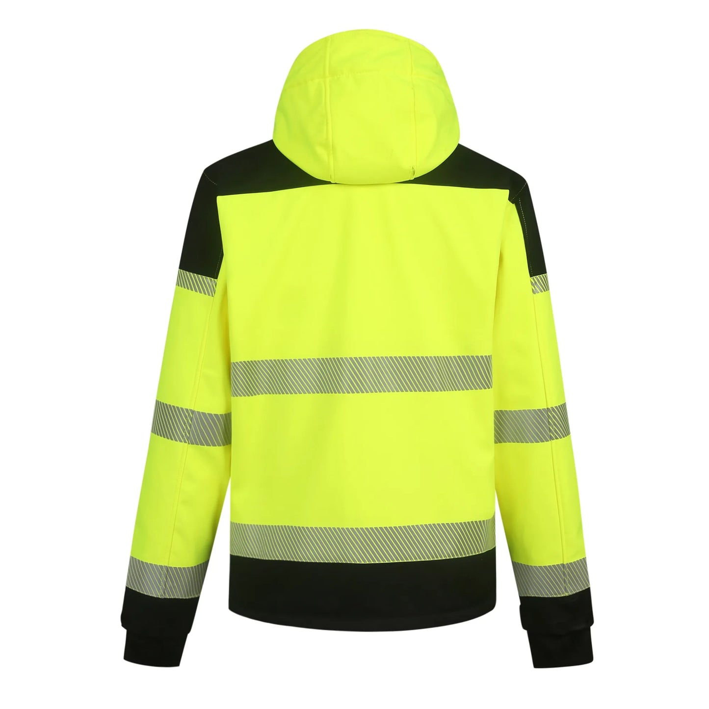 VESTE SOFTSHELL HAUTE VISIBILITÉ EN ISO 20471, JAUNE PALERMO_G