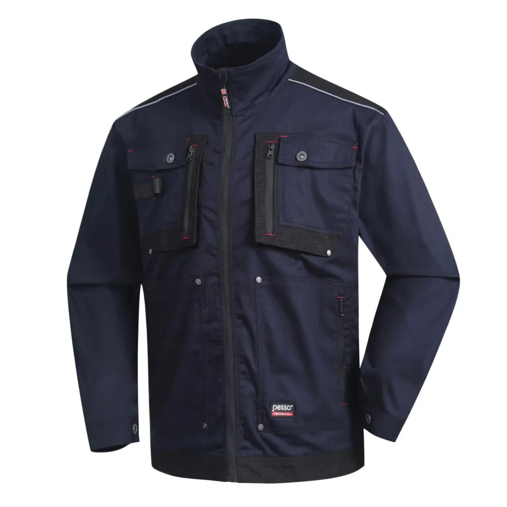 VESTE DE TRAVAIL RIPSTOP STRETCH, MARINE DS215M