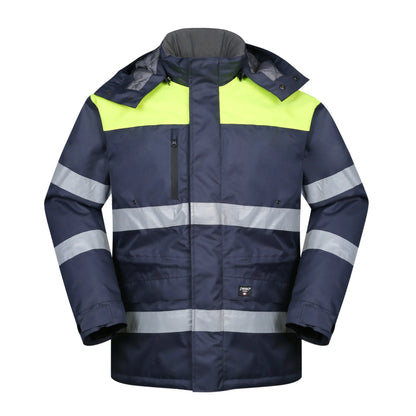 VESTE D'HIVER IMPERMÉABLE MARINE HANA