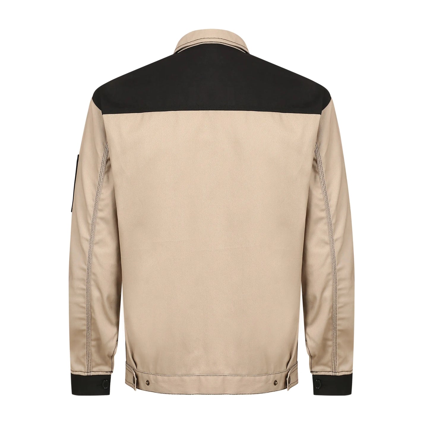 VESTE DE TRAVAIL PESSO DSBZ, SERGÉ CVC, BEIGE