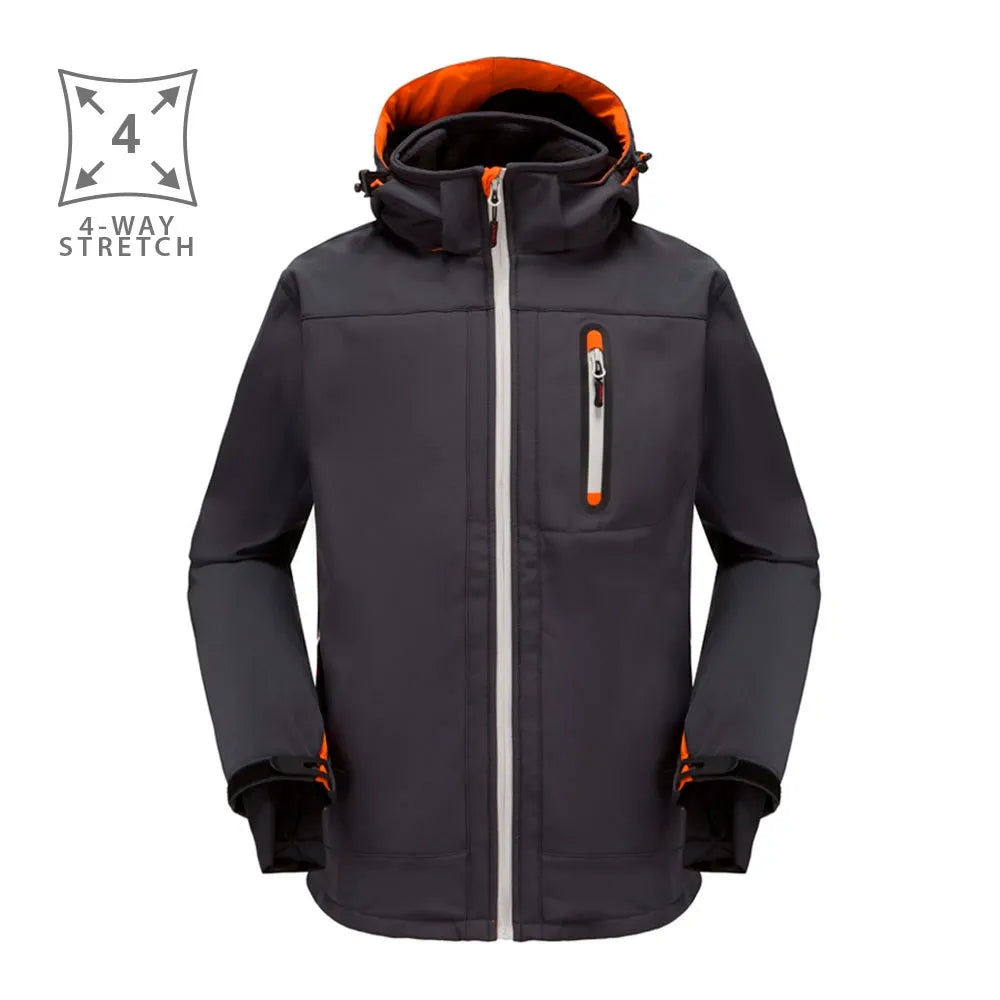 VESTE SOFTSHELL DE TRAVAIL ACROPOLIS PESSO GRIS