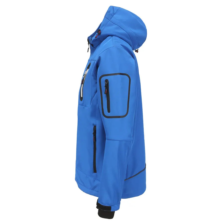 VESTE SOFTSHELL DE TRAVAIL ACROPOLIS PESSO BLEU