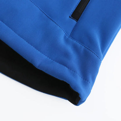 VESTE SOFTSHELL DE TRAVAIL ACROPOLIS PESSO BLEU