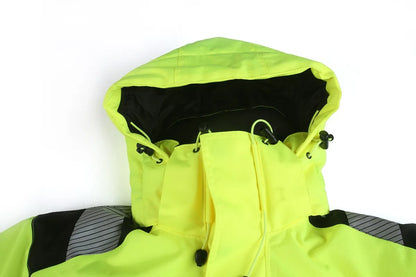 VESTE D'HIVER HAUTE VISIBILITÉ IMPERMEABLE RIPSTOP JAUNE ARIZONA