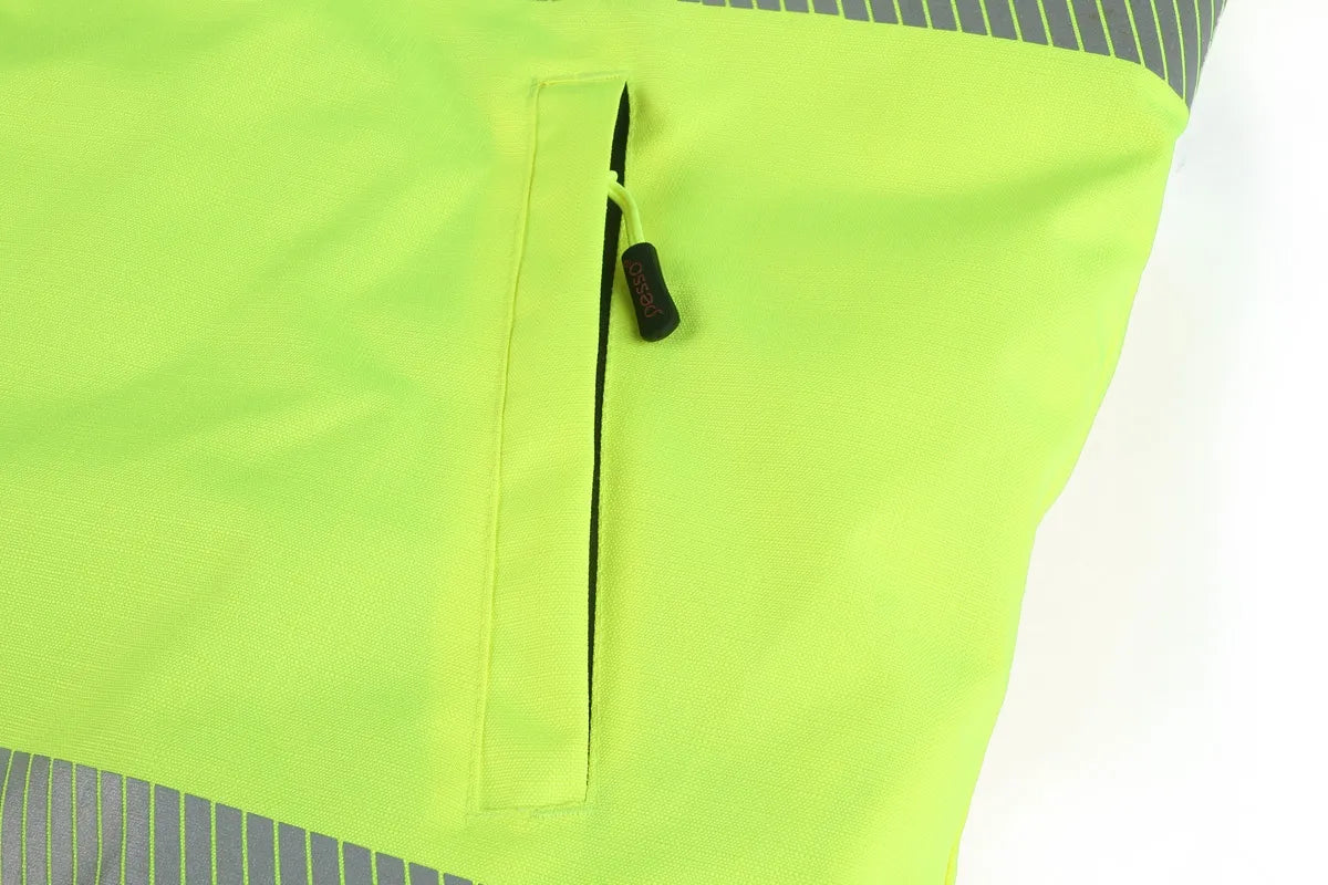 VESTE D'HIVER HAUTE VISIBILITÉ IMPERMEABLE RIPSTOP JAUNE ARIZONA