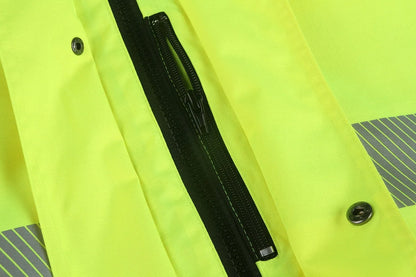 VESTE D'HIVER HAUTE VISIBILITÉ IMPERMEABLE RIPSTOP JAUNE ARIZONA