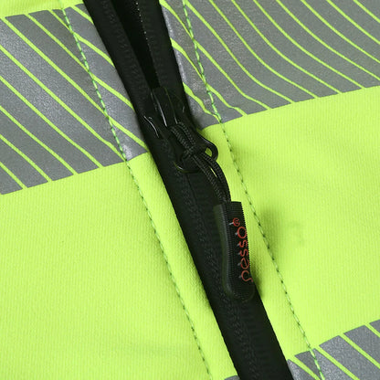 VESTE DE TRAVAIL HAUTE VISIBILITÉ STRETCH EN ISO 20471, JAUNE DS125G