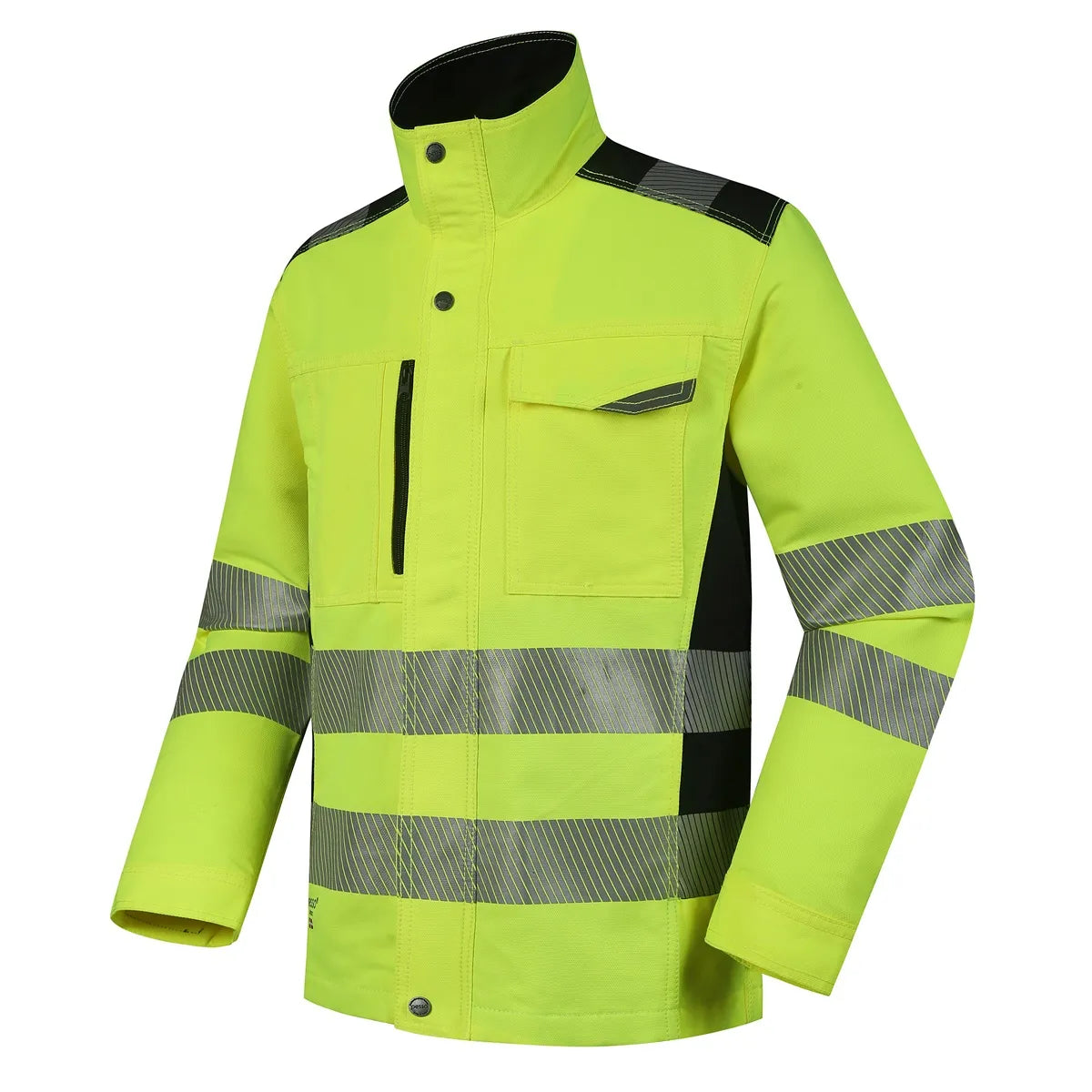 VESTE DE TRAVAIL HAUTE VISIBILITÉ, JAUNE DS135G