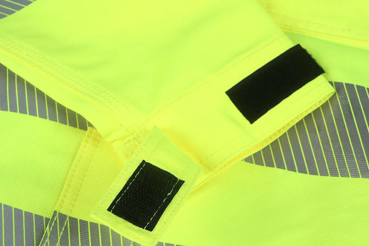 VESTE DE TRAVAIL HAUTE VISIBILITÉ, JAUNE DS135G