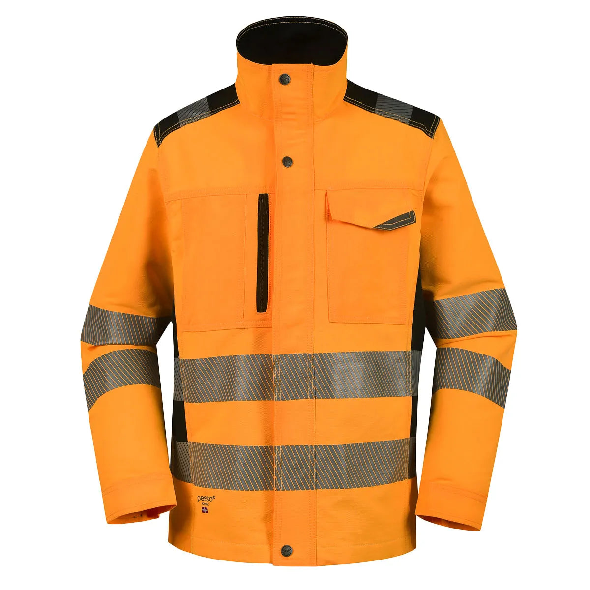 VESTE DE TRAVAIL HAUTE VISIBILITÉ EN ISO 20471 ORANGE DS135OR