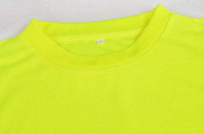 T-SHIRT HAUTE VISIBILITÉ PESSO, JAUNE HVM