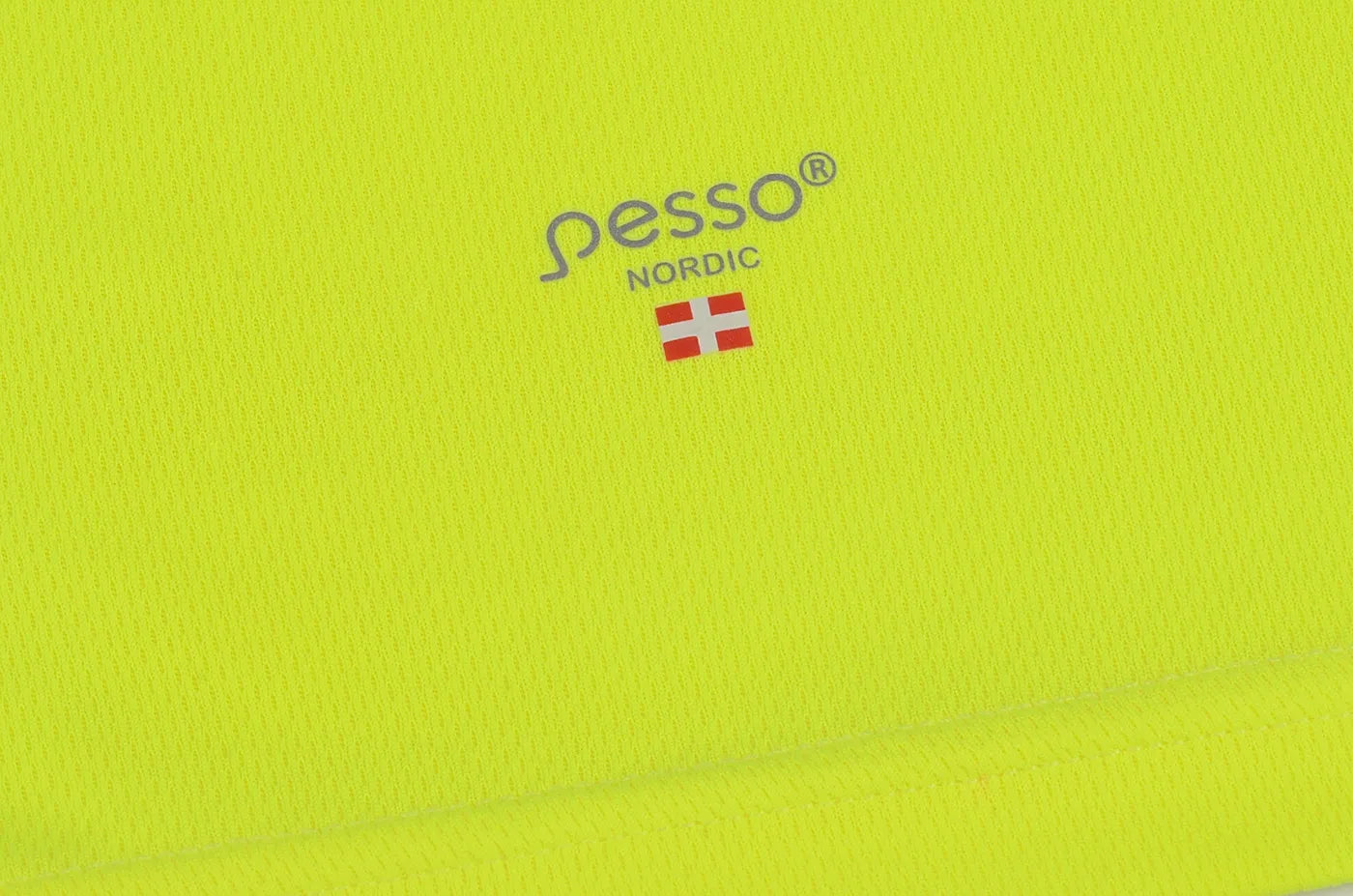 T-SHIRT HAUTE VISIBILITÉ PESSO, JAUNE HVM