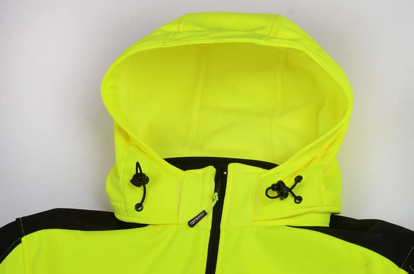 VESTE SOFTSHELL HAUTE VISIBILITÉ EN ISO 20471, JAUNE PALERMO_G