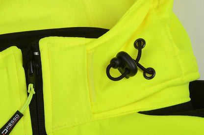 VESTE SOFTSHELL HAUTE VISIBILITÉ EN ISO 20471, JAUNE PALERMO_G