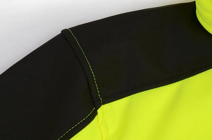 VESTE SOFTSHELL HAUTE VISIBILITÉ EN ISO 20471, JAUNE PALERMO_G