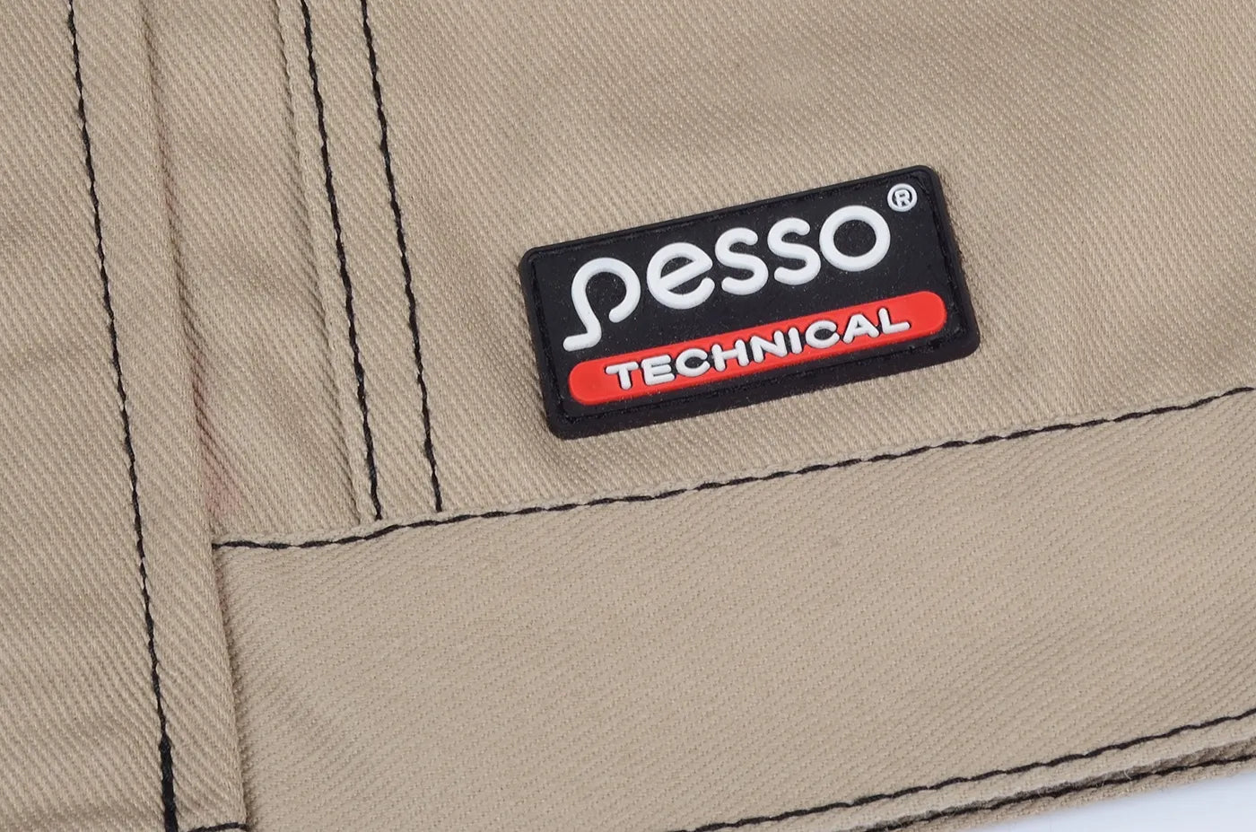 VESTE DE TRAVAIL PESSO DSBZ, SERGÉ CVC, BEIGE