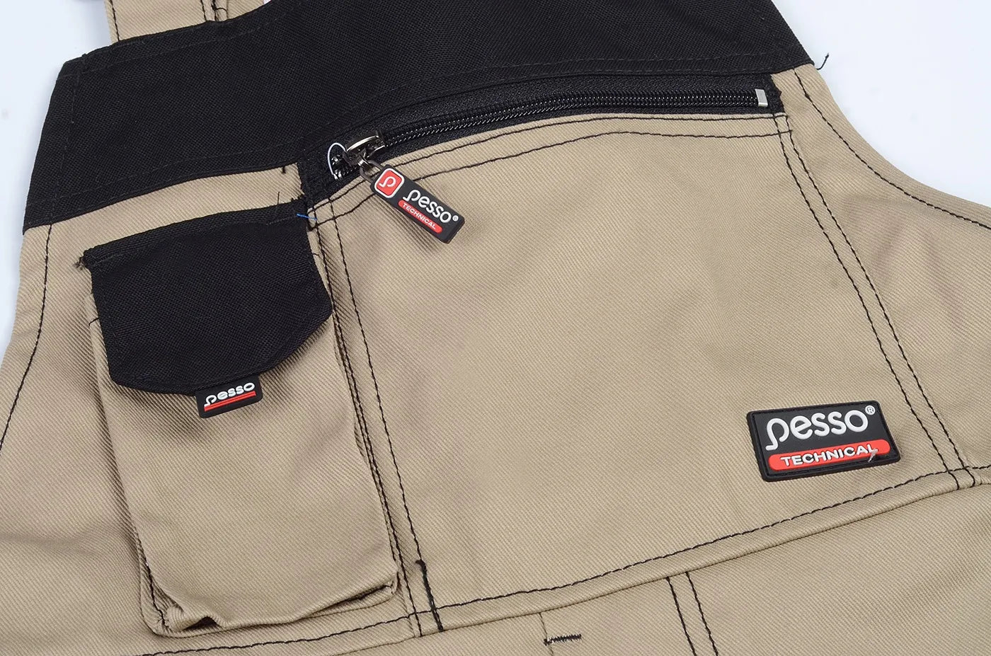 PANTALON DE TRAVAIL SERGÉ CVC BEIGE DPBZ