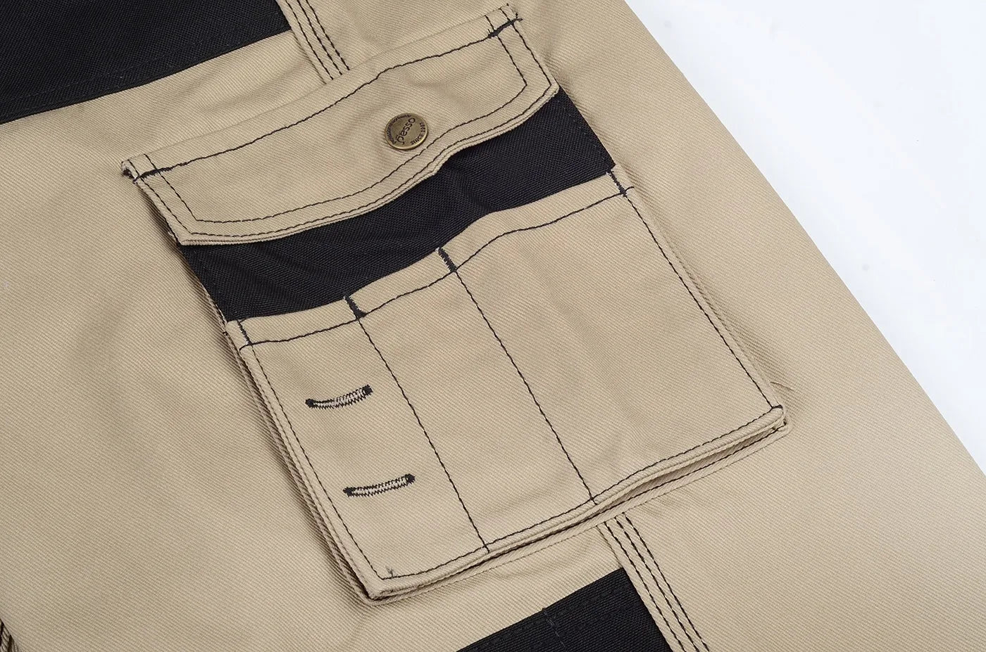 PANTALON DE TRAVAIL SERGÉ CVC BEIGE DPBZ