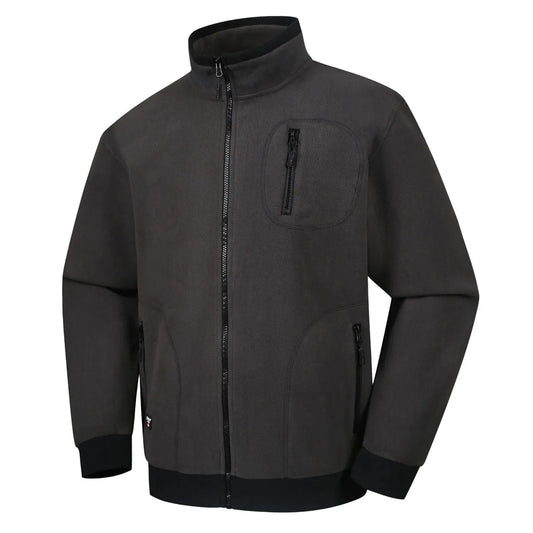 VESTE POLAIRE ZIPPÉ PESSO FMP, GRIS