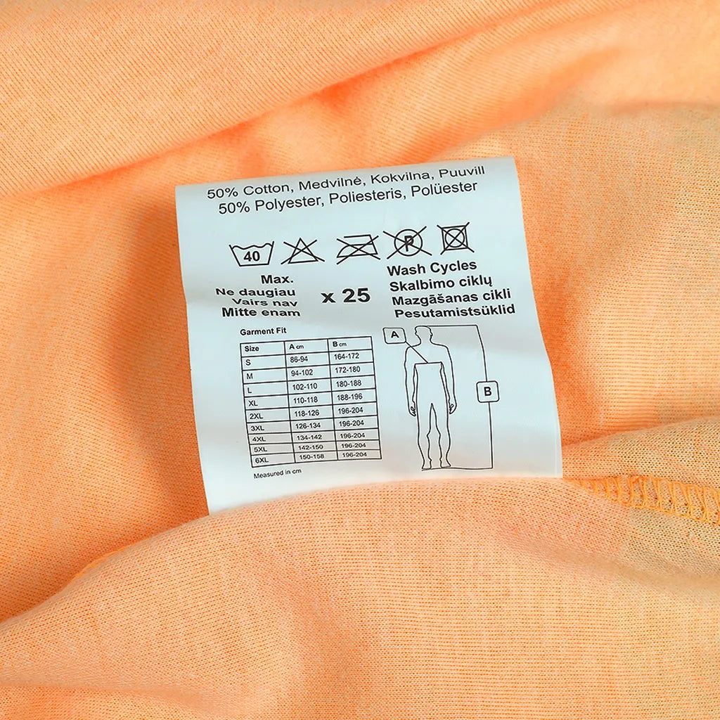 T-SHIRT HAUTE VISIBILITÉ PESSO, ORANGE HVMCOT