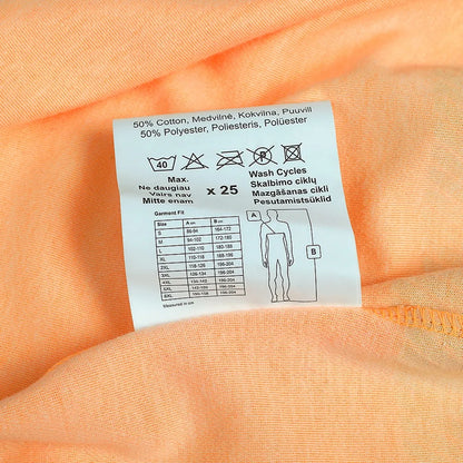 T-SHIRT HAUTE VISIBILITÉ PESSO, ORANGE HVMCOT