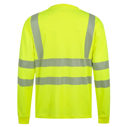 MAILLOT HAUTE VISIBILITÉ À MANCHES LONGUES EN20471 HVMIL