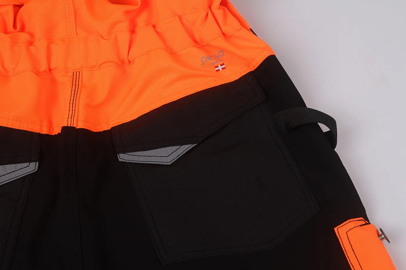 PANTALON DE TRAVAIL HAUTE VISIBILITÉ CORDURA EN20471, ORANGE DP135O