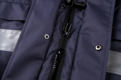 VESTE D'HIVER IMPERMÉABLE MARINE HANA