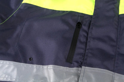 VESTE D'HIVER IMPERMÉABLE MARINE HANA