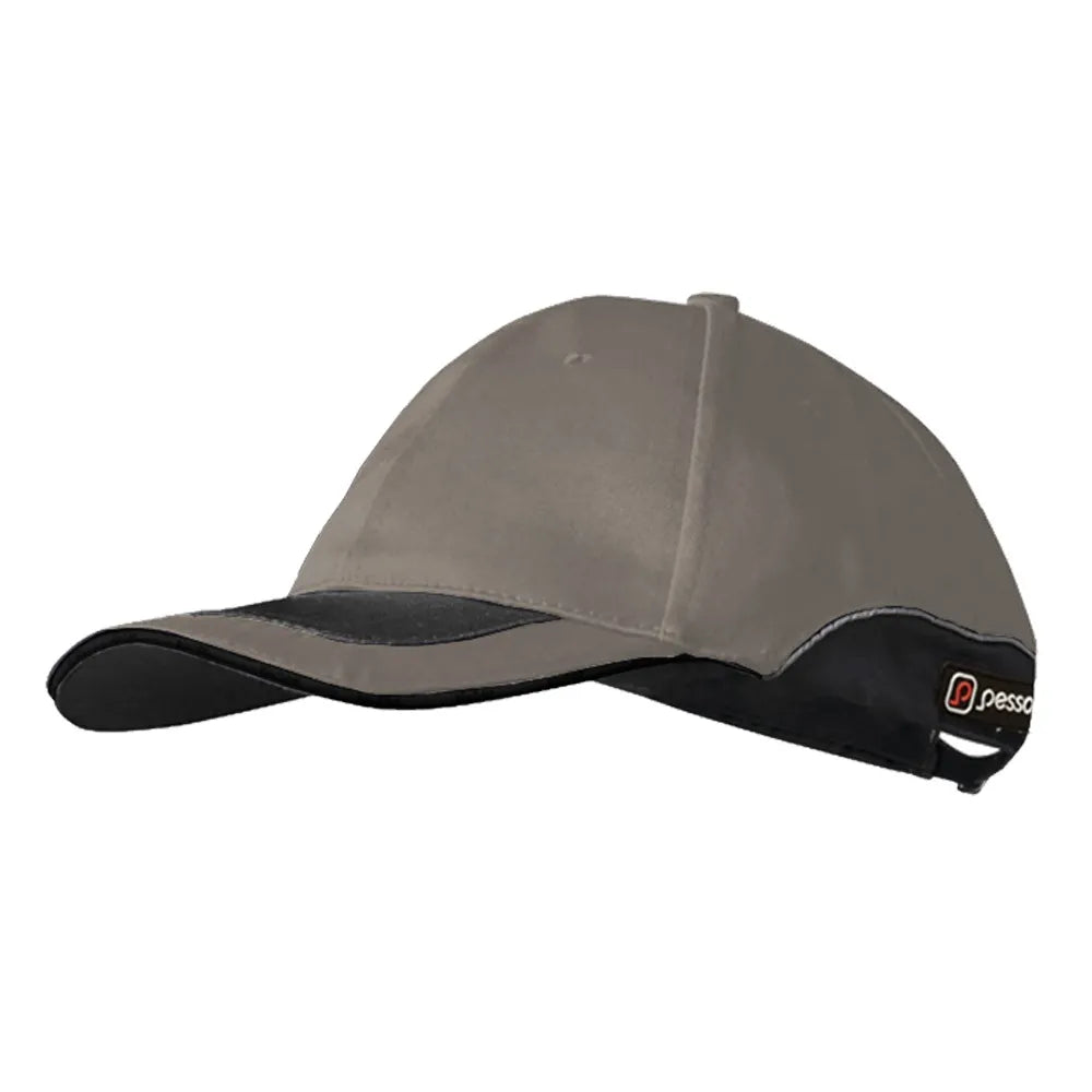 CASQUETTE DE TRAVAIL PESSO NORDIC CANVAS GRIS/NOIR