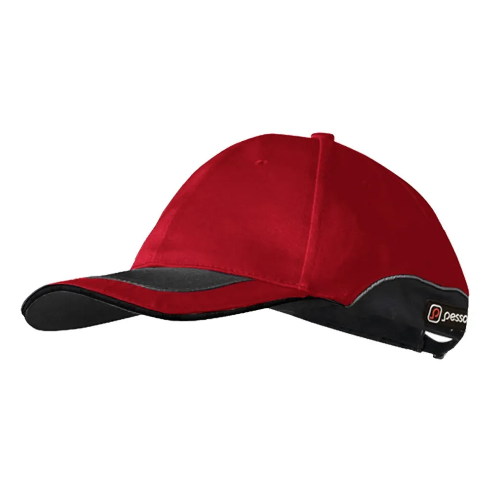 CASQUETTE DE TRAVAIL PESSO NORDIC CANVAS ROUGE