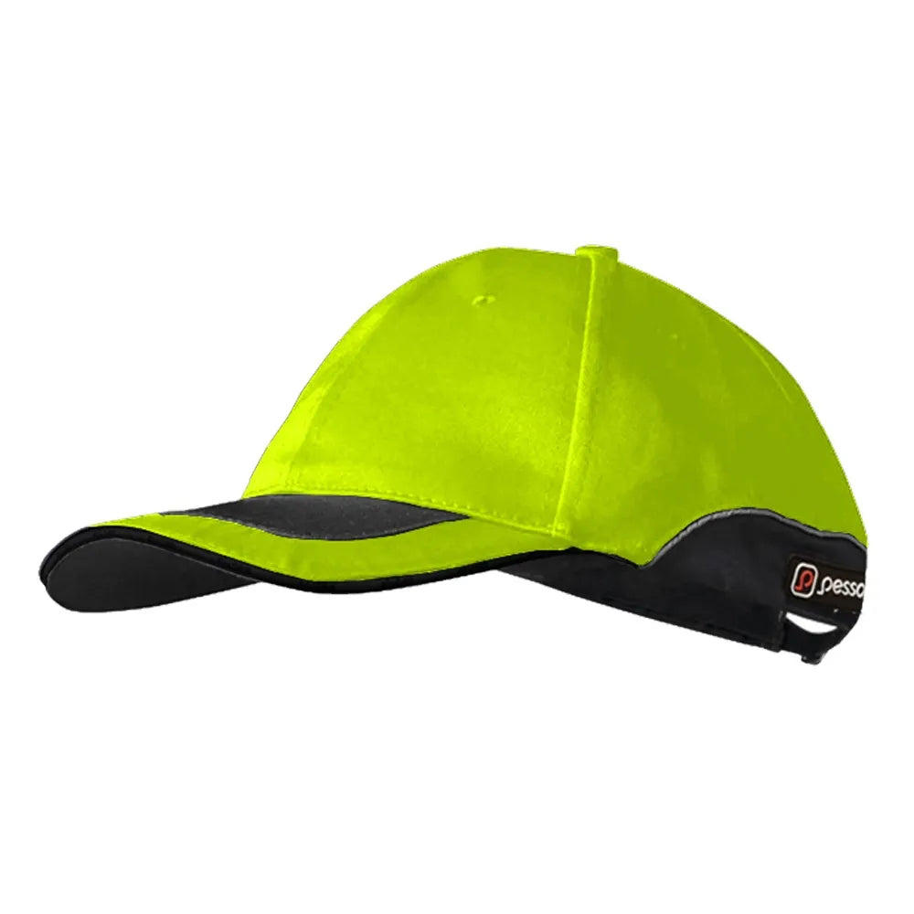 CASQUETTE DE TRAVAIL HI-VIS PESSO NORDIC CANVAS JAUNE