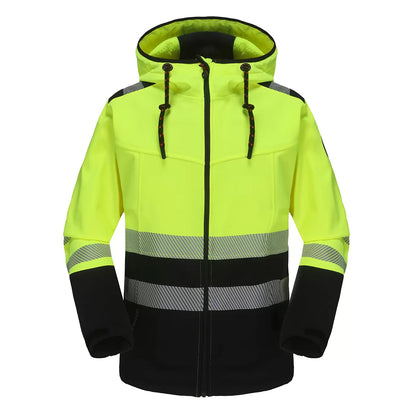 VESTE SOFTSHEL HAUTE VISIBILITÉ SOFTSHELL RIPSTOP LEO