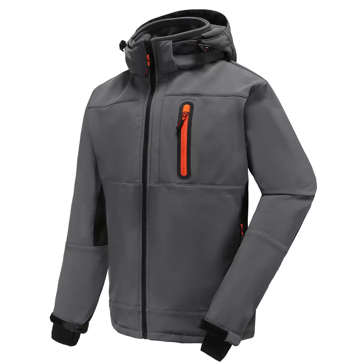 VESTE SOFTSHELL DE TRAVAIL RIPSTOP GRISE ORION