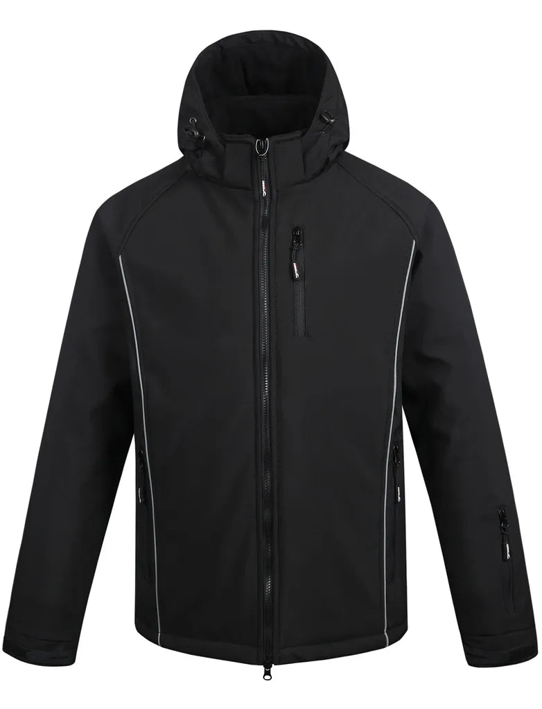 VESTE DE TRAVAIL SOFTSHELL HIVER NOIR OTAVA