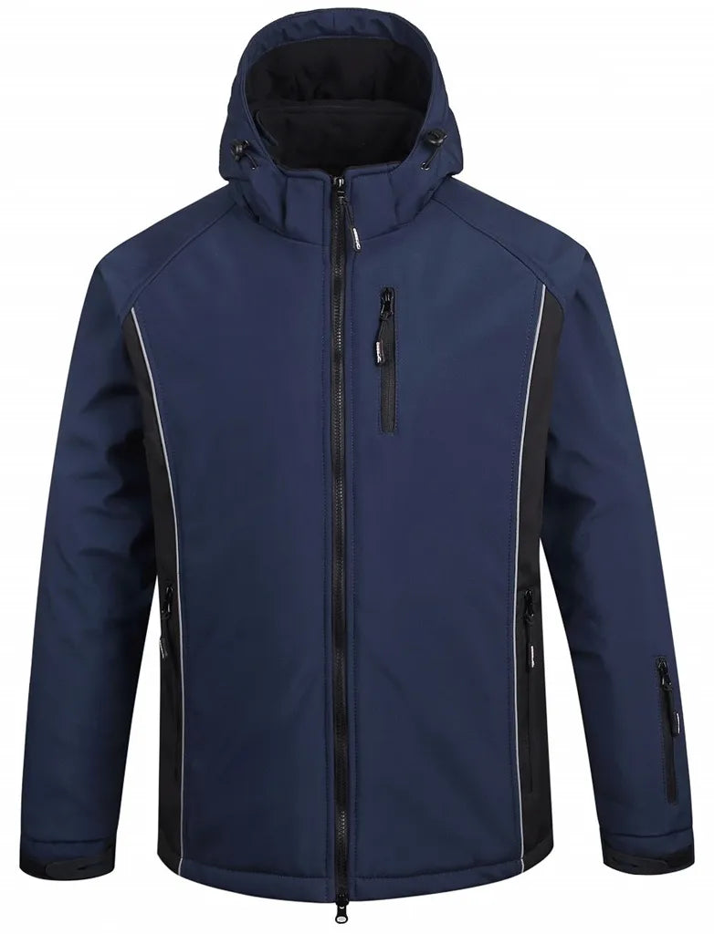 VESTE SOFTSHELL D'HIVER MARINE OTAVA