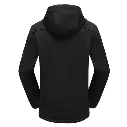 VESTE D'HIVER IMPERMÉABLE MEMBRANE TPU NOIR PEGASUS