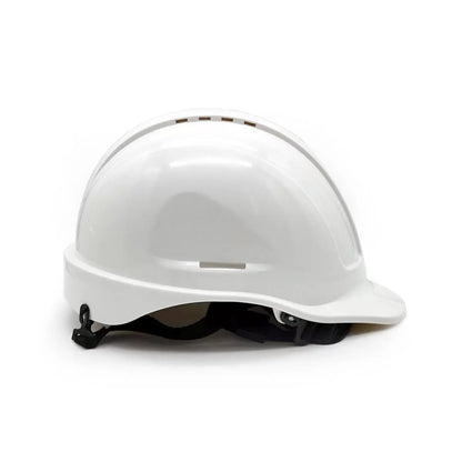 CASQUE DE SECURITE EN POLYPROPYLÈNE HAUTE DENSITÉ EN397 BLANC SALNB