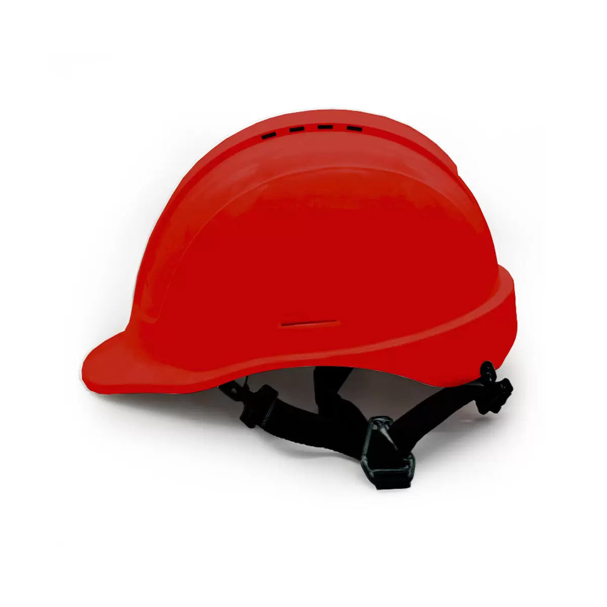 CASQUE DE CHANTIER EN POLYPROPYLÈNE HAUTE DENSITÉ EN397 ROUGE SALNR