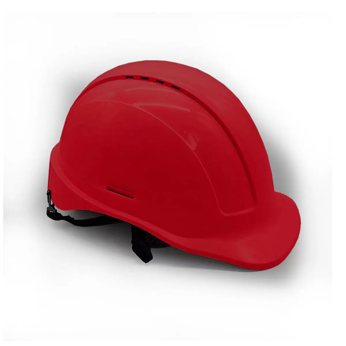 CASQUE DE CHANTIER EN POLYPROPYLÈNE HAUTE DENSITÉ EN397 ROUGE SALNR