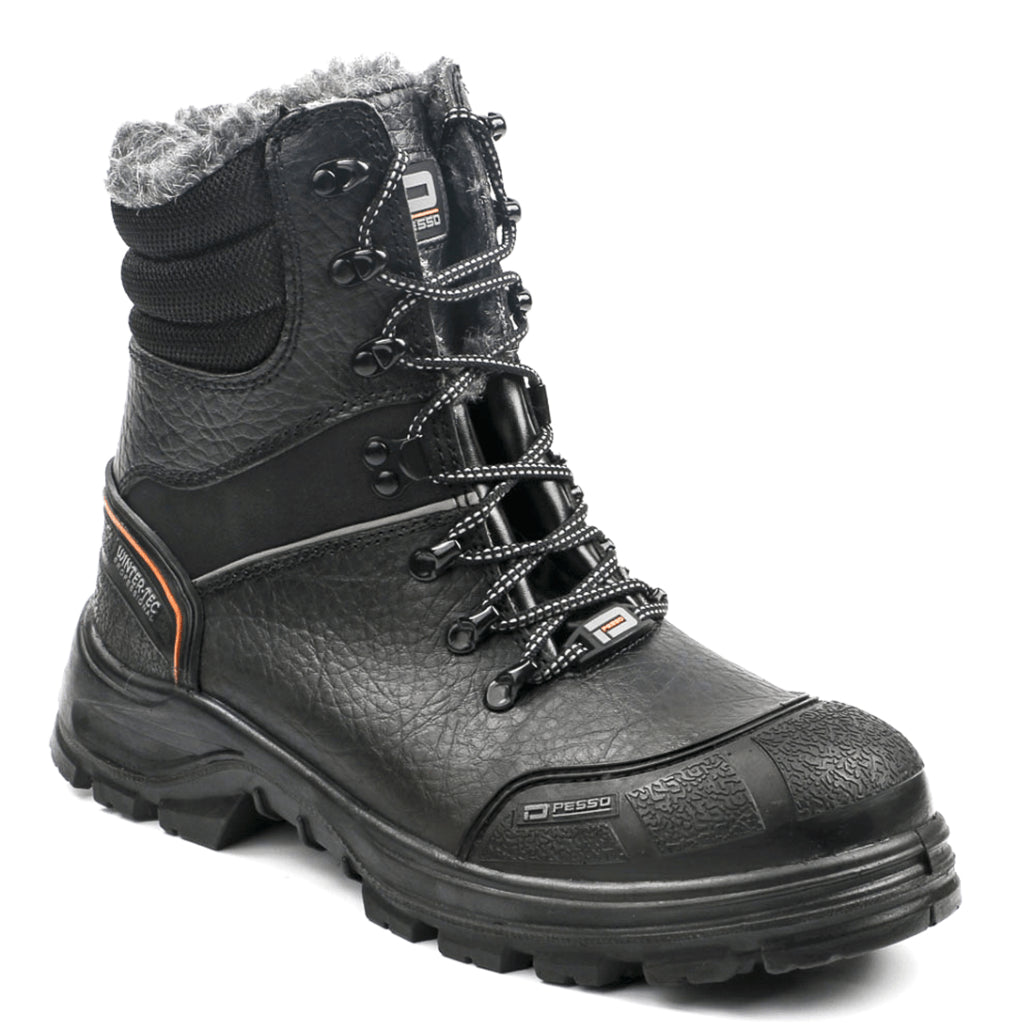 BOTTES DE SÉCURITÉ HIVER EN CUIR DOUBLEES LAINE S3 SRC POLARIS