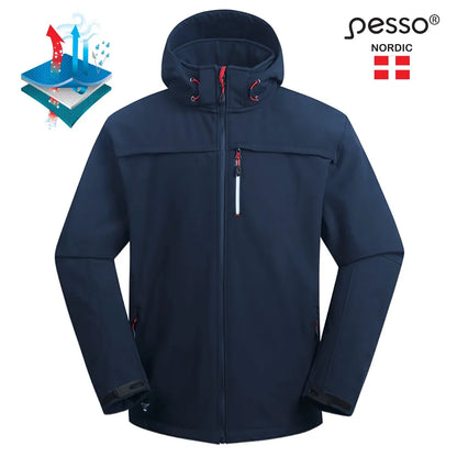 VESTE SOFTSHELL MEMBRANE TPU MARINE ATLANTA