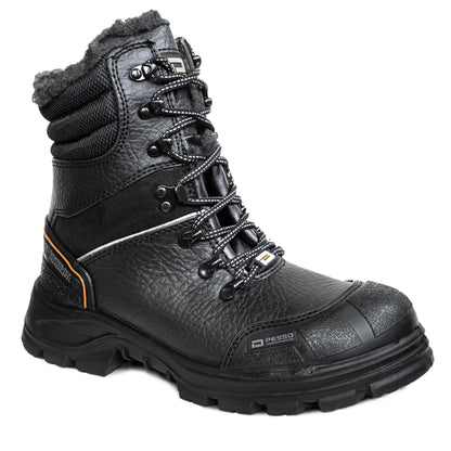 BOTTES DE SÉCURITÉ HIVER EN CUIR DOUBLEES LAINE S3 SRC POLARIS