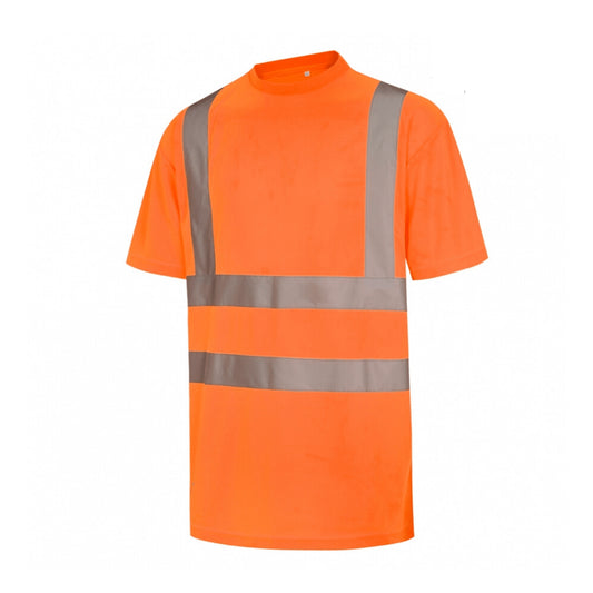 T-SHIRT HAUTE VISIBILITÉ PESSO, ORANGE HVM