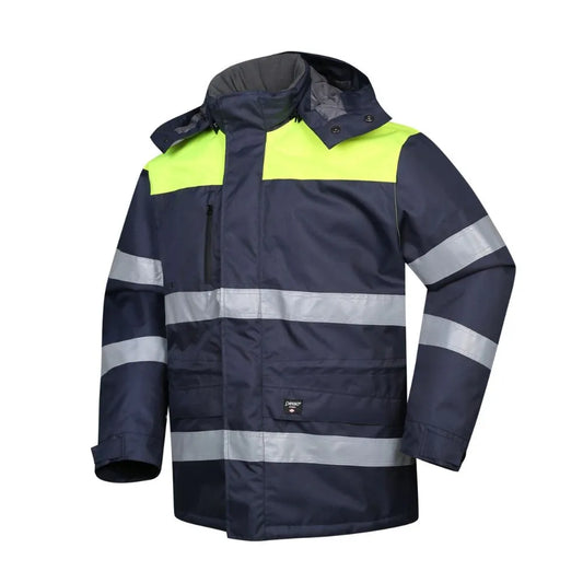 VESTE D'HIVER IMPERMÉABLE MARINE HANA