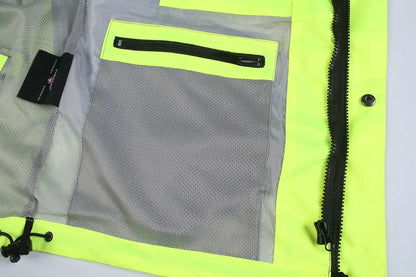 VESTE IMPERMEABLE HAUTE VISIBILITÉ JAUNE DENVER